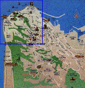 mapa de Haifa em ingles