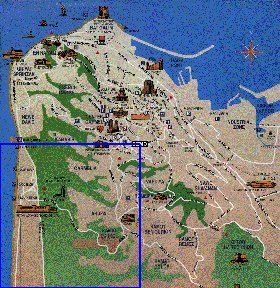 mapa de Haifa em ingles