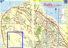 carte de Haifa