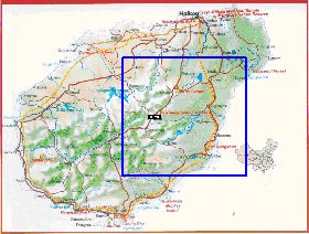 carte de Hainan en anglais