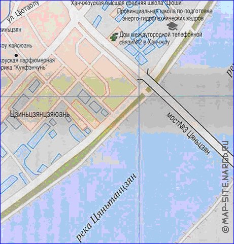 carte de Hangzhou