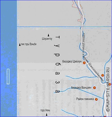 carte de Hangzhou