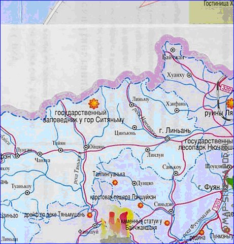 carte de Hangzhou