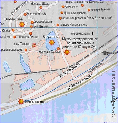 carte de Hangzhou