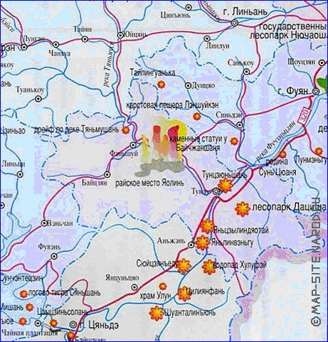 carte de Hangzhou