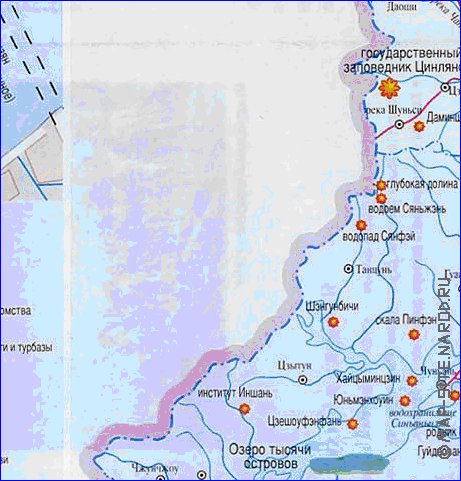 carte de Hangzhou