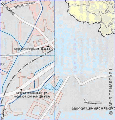 carte de Hangzhou