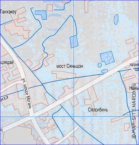 carte de Hangzhou