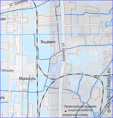 carte de Hangzhou