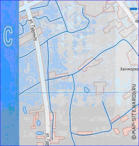 carte de Hangzhou