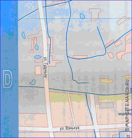 carte de Hangzhou