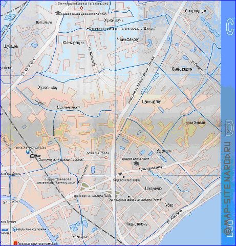 carte de Hangzhou