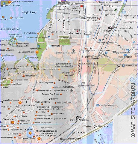 carte de Hangzhou