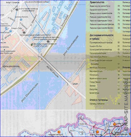 carte de Hangzhou