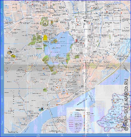 carte de Hangzhou