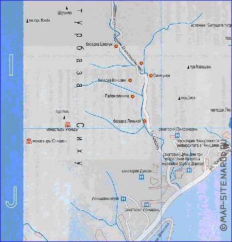 carte de Hangzhou