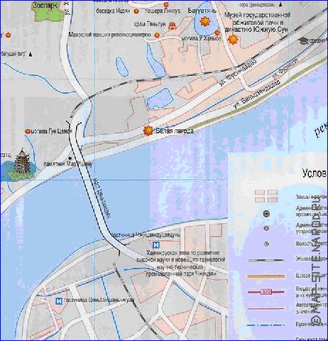 carte de Hangzhou