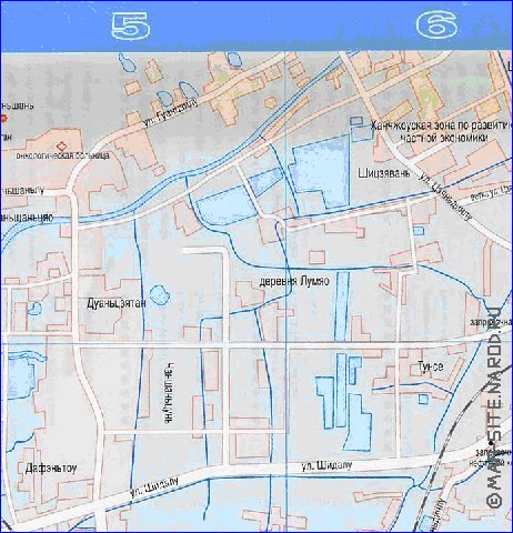 carte de Hangzhou