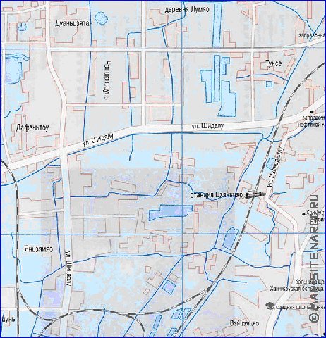 carte de Hangzhou