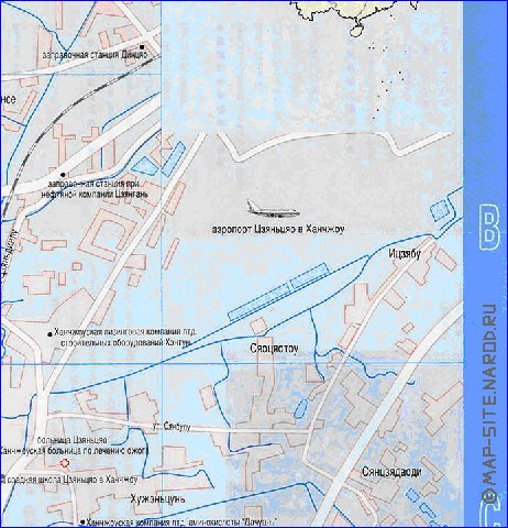 carte de Hangzhou