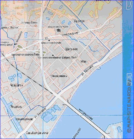 carte de Hangzhou