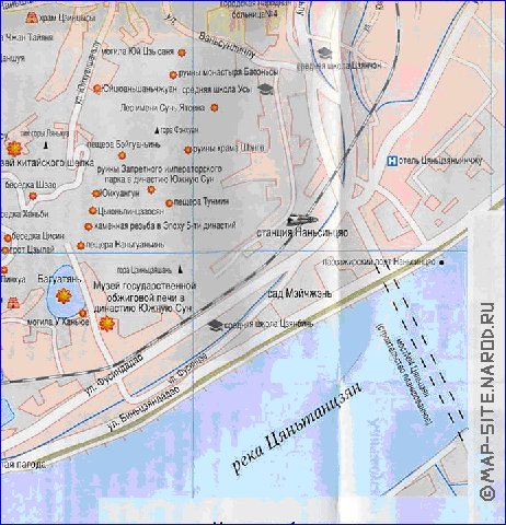 carte de Hangzhou