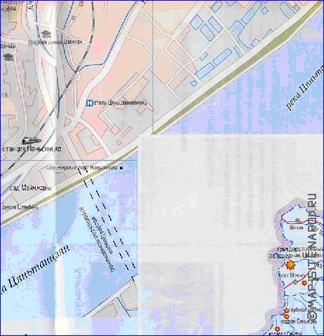 carte de Hangzhou