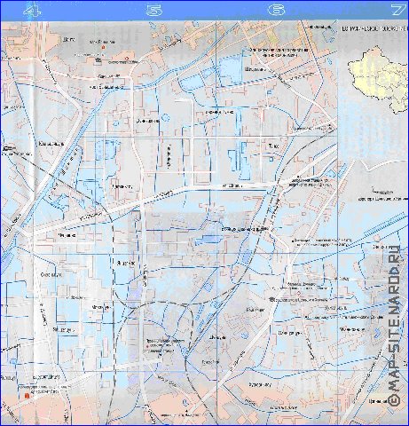 carte de Hangzhou