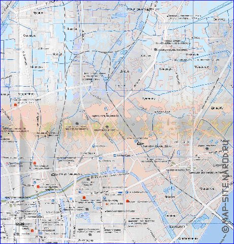 mapa de Hangzhou