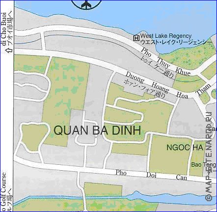 carte de Hanoi