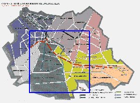 Transport carte de Kharkiv