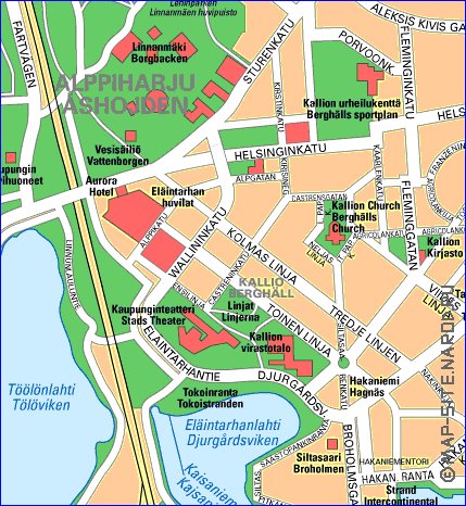 carte de Helsinki