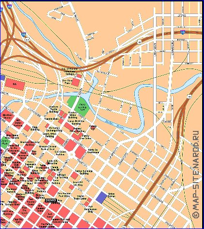 carte de Houston