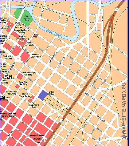 carte de Houston